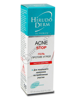 Биокон Гирудо Дерм Oil Problem ACNE STOP гель против угрей