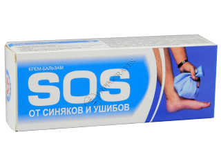 Eliksir SOS crema-balsam impotriva vînătăilor şi contuziilor cu extract de bureta Badiaga