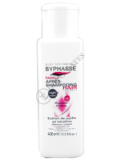 Byphasse Family Jojoba and Keratine balsam pentru par vopsit 400 ml