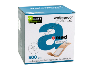 Пластырь MEDRULL AM WATERPROOF 1.9 см x 7.2 см № 300