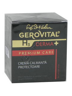 Геровитал H3 Derma+ Premium Care защитный успокаивающий крем 