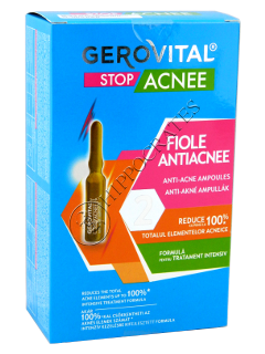Gerovital Stop Acnee Fiole Antiacnee №10