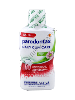 Ополаскиватель для полости рта Парадонтакс Daily Gum Care Herbal Twist