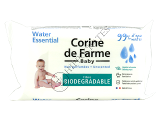 Corine de Farme Baby Water Essential Servetele Umede pentru copii (Biodegradabile) № 56