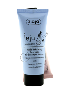 Ziaja Jeju Sapun fata alb + Microexfoliant Scrab fata