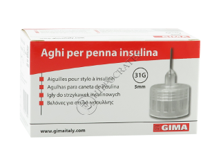 Ac p/u stilou de insulina Gima 31G x 5 mm (23841)