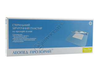 Пластырь стер. Aqua Res LEOPED 9 см x 25 см № 25