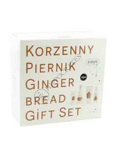 Зиажа Set Gingerbread пена для лица + спрей для тела + гель для душа + крем для рук