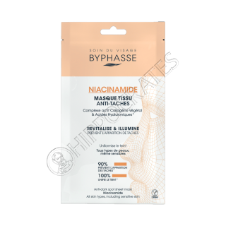 Byphasse Masca fata din tesatura impotriva petelor intunecate cu niacinamide
