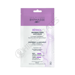 Byphasse Masca fata din tesatura impotriva ridurilor cu retinol